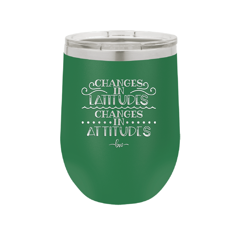 Changes in Latitudes Changes in Attitudes 3 - Laser Engraved Stainless Steel Drinkware - 1421 -