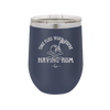 Time Flies When You're Having Rum 1 - Laser Engraved Stainless Steel Drinkware - 1422 -