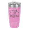 Time Flies When You're Having Rum 1 - Laser Engraved Stainless Steel Drinkware - 1422 -