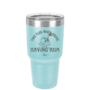 Time Flies When You're Having Rum 1 - Laser Engraved Stainless Steel Drinkware - 1422 -