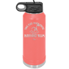 Time Flies When You're Having Rum 1 - Laser Engraved Stainless Steel Drinkware - 1422 -