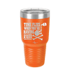 Time Flies When You're Having Rum 2 - Laser Engraved Stainless Steel Drinkware - 1423 -