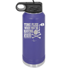 Time Flies When You're Having Rum 2 - Laser Engraved Stainless Steel Drinkware - 1423 -