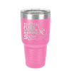 Time Flies When You're Having Rum 3 - Laser Engraved Stainless Steel Drinkware - 1424 -