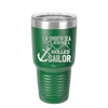 A Smooth Sea Never Made a Skilled Sailor 1 - Laser Engraved Stainless Steel Drinkware - 1426 -
