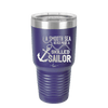 A Smooth Sea Never Made a Skilled Sailor 1 - Laser Engraved Stainless Steel Drinkware - 1426 -