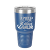 A Smooth Sea Never Made a Skilled Sailor 1 - Laser Engraved Stainless Steel Drinkware - 1426 -