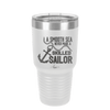 A Smooth Sea Never Made a Skilled Sailor 1 - Laser Engraved Stainless Steel Drinkware - 1426 -
