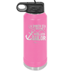 A Smooth Sea Never Made a Skilled Sailor 1 - Laser Engraved Stainless Steel Drinkware - 1426 -