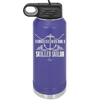 A Smooth Sea Never Made a Skilled Sailor 2 - Laser Engraved Stainless Steel Drinkware - 1427 -