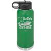 Life is Better on a Cruise 2 - Laser Engraved Stainless Steel Drinkware - 1429 -