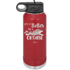 Life is Better on a Cruise 2 - Laser Engraved Stainless Steel Drinkware - 1429 -