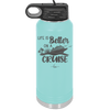 Life is Better on a Cruise 2 - Laser Engraved Stainless Steel Drinkware - 1429 -