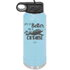 Life is Better on a Cruise 2 - Laser Engraved Stainless Steel Drinkware - 1429 -