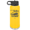 Life is Better on a Cruise 2 - Laser Engraved Stainless Steel Drinkware - 1429 -