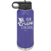On Cruise Control Ship - Laser Engraved Stainless Steel Drinkware - 1431 -