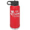 On Cruise Control Ship - Laser Engraved Stainless Steel Drinkware - 1431 -