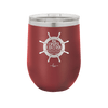 On Cruise Control Ships Wheel - Laser Engraved Stainless Steel Drinkware - 1432 -