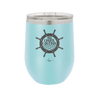 On Cruise Control Ships Wheel - Laser Engraved Stainless Steel Drinkware - 1432 -