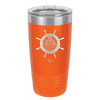 On Cruise Control Ships Wheel - Laser Engraved Stainless Steel Drinkware - 1432 -