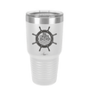 On Cruise Control Ships Wheel - Laser Engraved Stainless Steel Drinkware - 1432 -