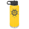 On Cruise Control Ships Wheel - Laser Engraved Stainless Steel Drinkware - 1432 -