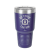 On Cruise Control Ship and Wheel - Laser Engraved Stainless Steel Drinkware - 1433 -