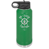 On Cruise Control Ship and Wheel - Laser Engraved Stainless Steel Drinkware - 1433 -