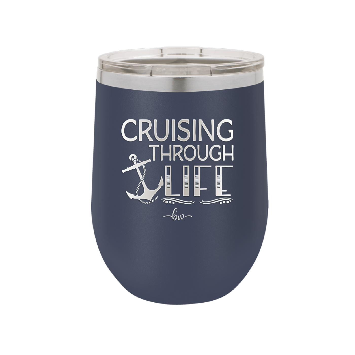 Cruising Through Life Cruise 1 - Laser Engraved Stainless Steel Drinkware - 1434 -
