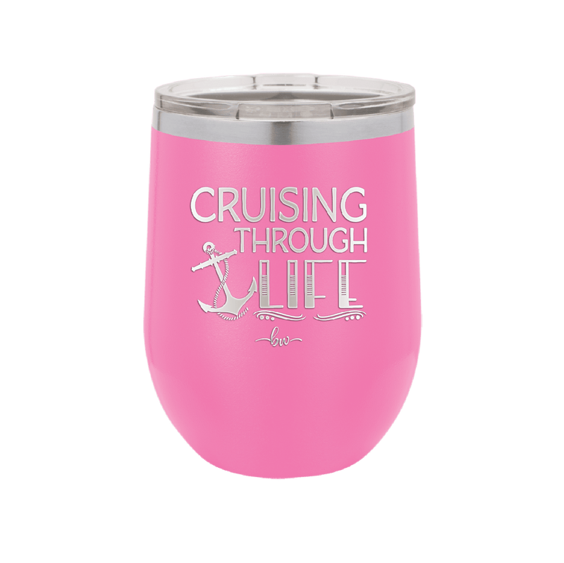 Cruising Through Life Cruise 1 - Laser Engraved Stainless Steel Drinkware - 1434 -
