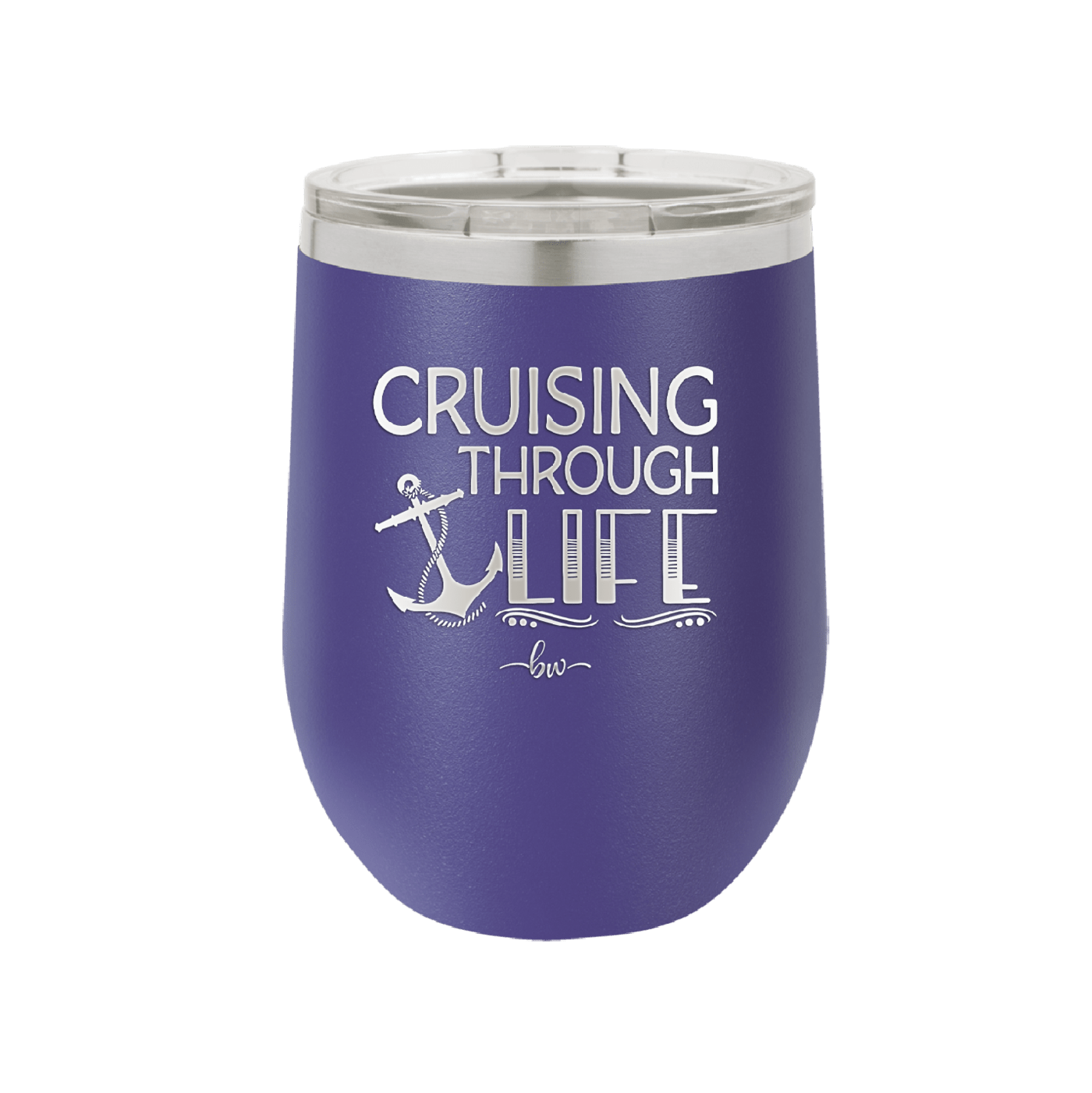 Cruising Through Life Cruise 1 - Laser Engraved Stainless Steel Drinkware - 1434 -