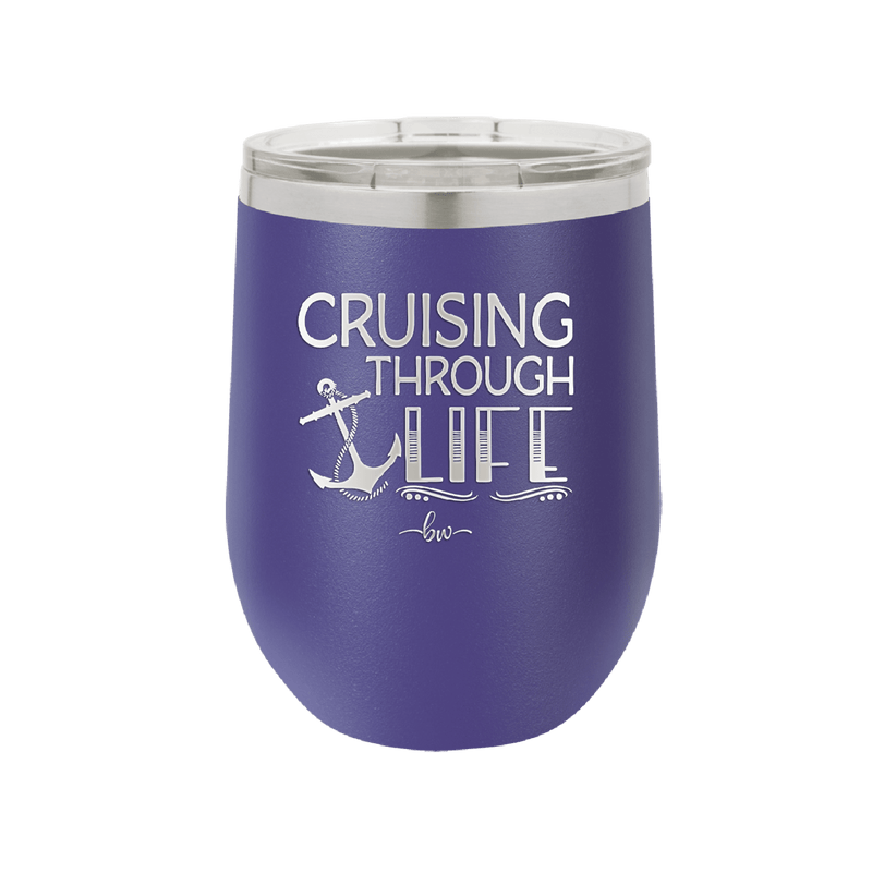 Cruising Through Life Cruise 1 - Laser Engraved Stainless Steel Drinkware - 1434 -
