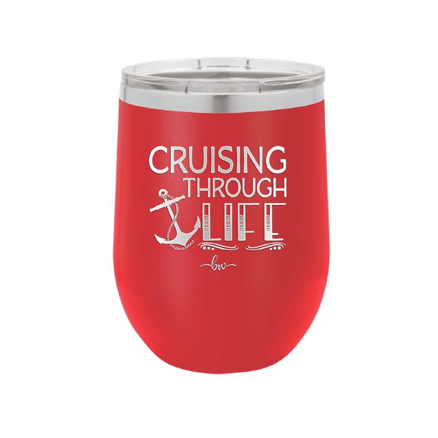 Cruising Through Life Cruise 1 - Laser Engraved Stainless Steel Drinkware - 1434 -