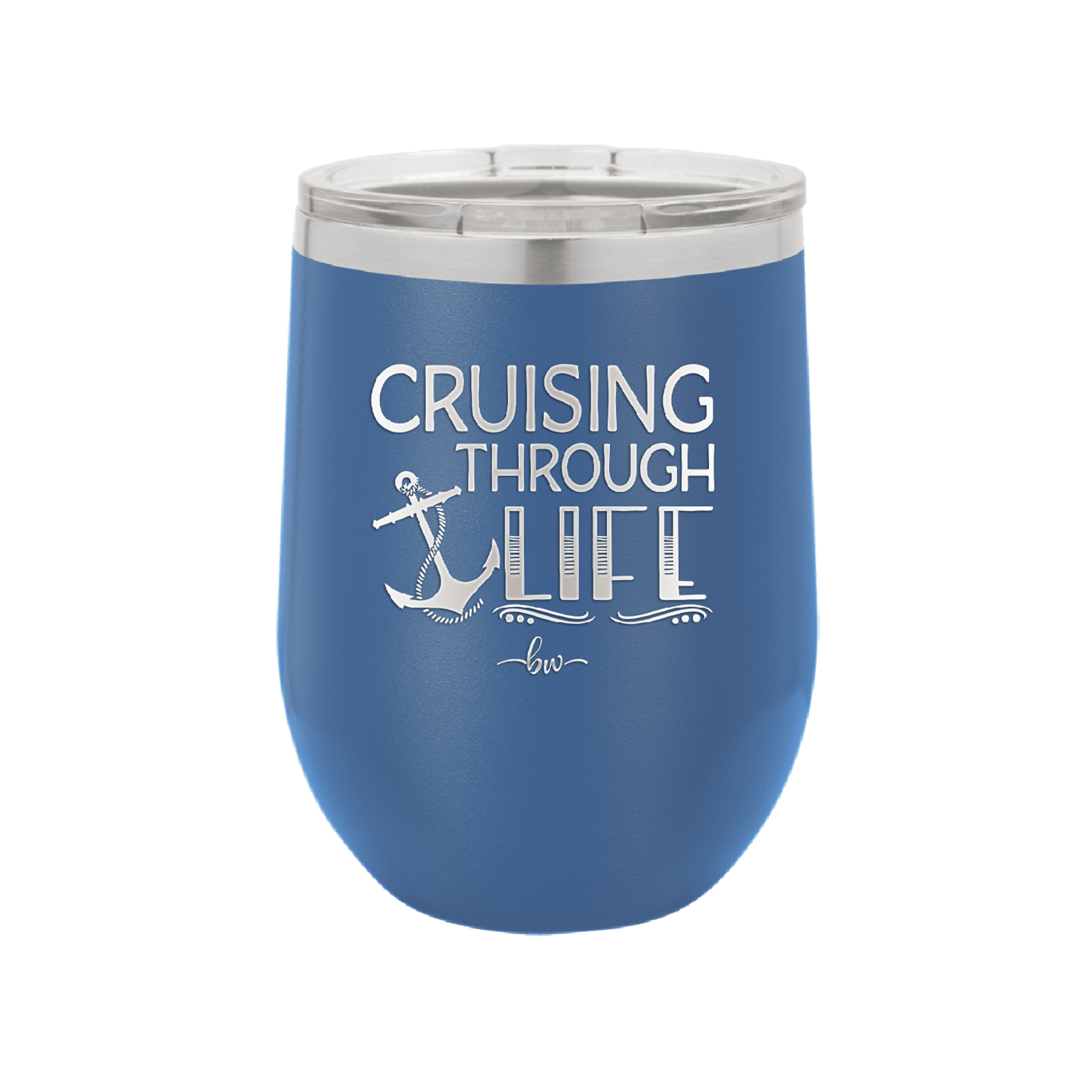 Cruising Through Life Cruise 1 - Laser Engraved Stainless Steel Drinkware - 1434 -