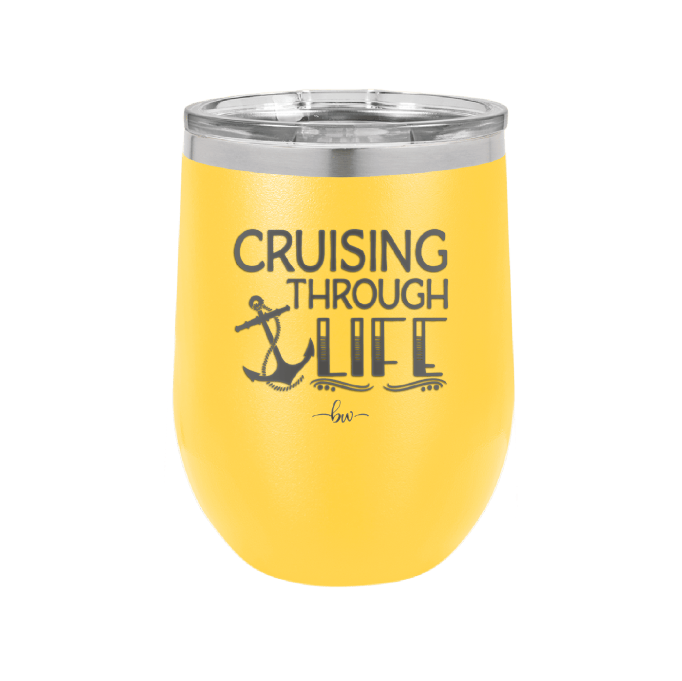 Cruising Through Life Cruise 1 - Laser Engraved Stainless Steel Drinkware - 1434 -
