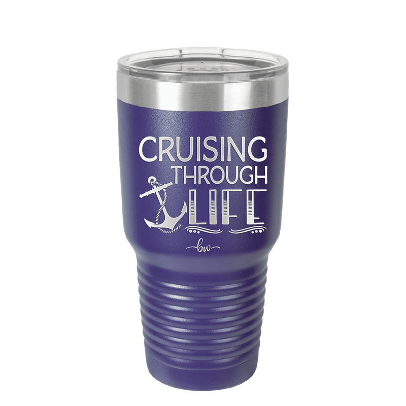 Cruising Through Life Cruise 1 - Laser Engraved Stainless Steel Drinkware - 1434 -
