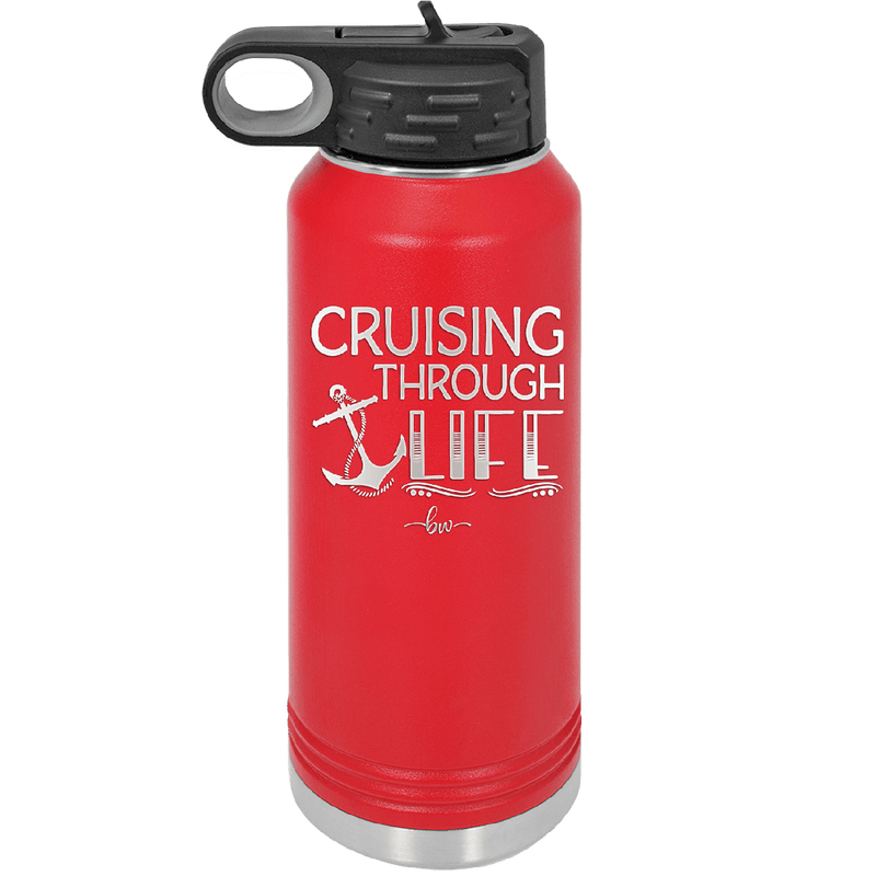 Cruising Through Life Cruise 1 - Laser Engraved Stainless Steel Drinkware - 1434 -