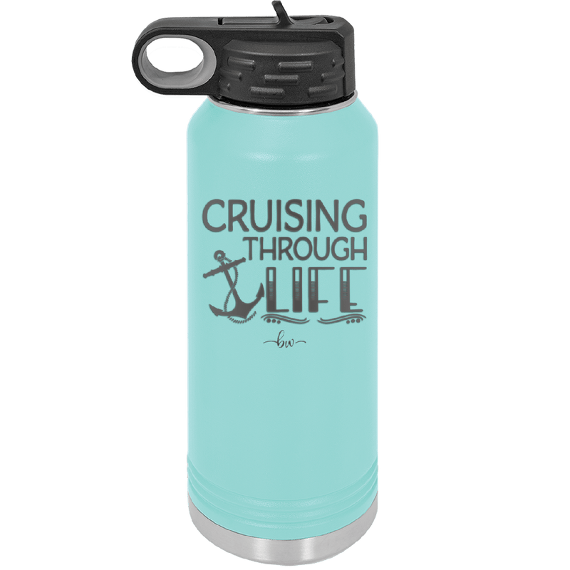 Cruising Through Life Cruise 1 - Laser Engraved Stainless Steel Drinkware - 1434 -