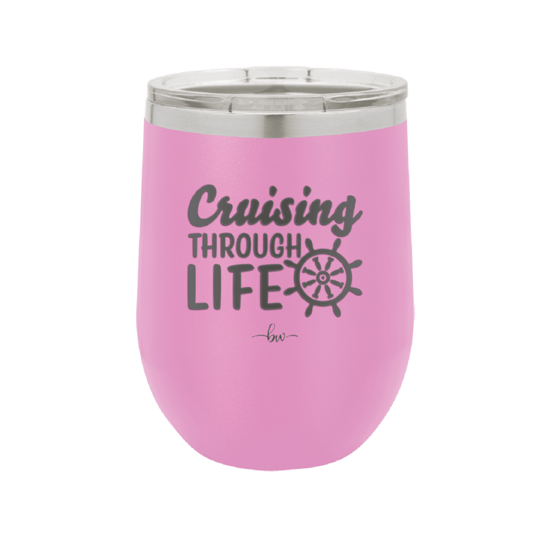 Cruising Through Life Cruise 2 - Laser Engraved Stainless Steel Drinkware - 1435 -