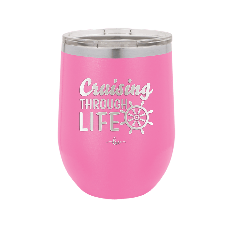 Cruising Through Life Cruise 2 - Laser Engraved Stainless Steel Drinkware - 1435 -