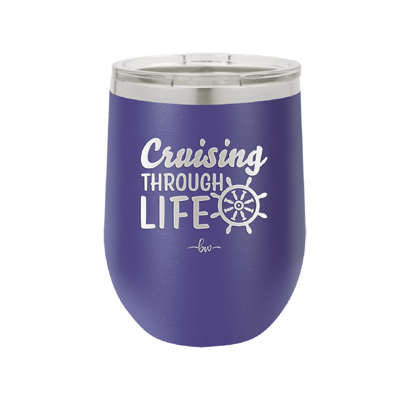 Cruising Through Life Cruise 2 - Laser Engraved Stainless Steel Drinkware - 1435 -