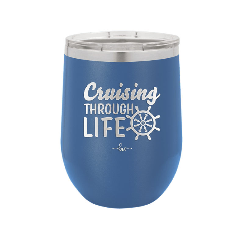 Cruising Through Life Cruise 2 - Laser Engraved Stainless Steel Drinkware - 1435 -