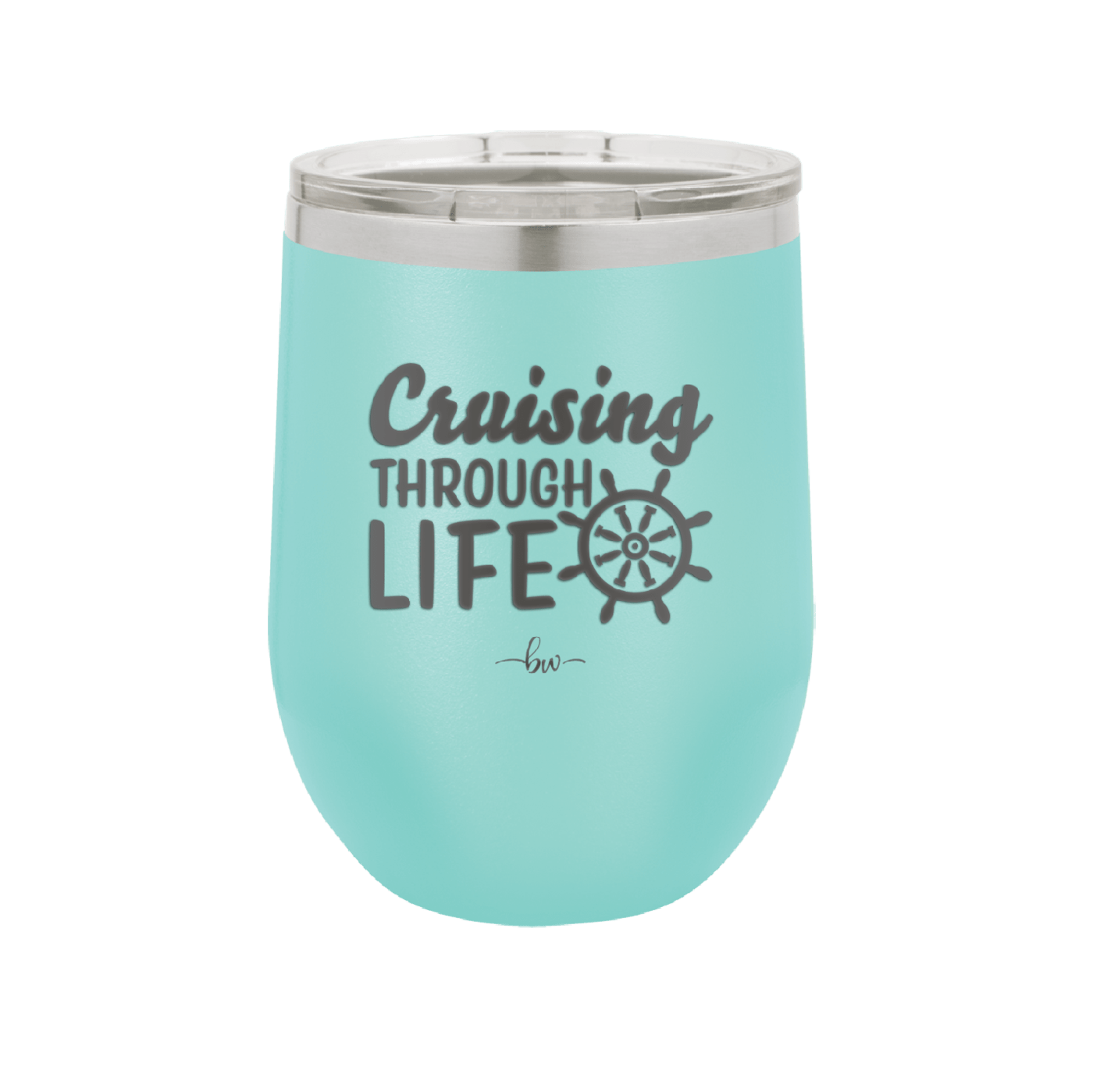 Cruising Through Life Cruise 2 - Laser Engraved Stainless Steel Drinkware - 1435 -