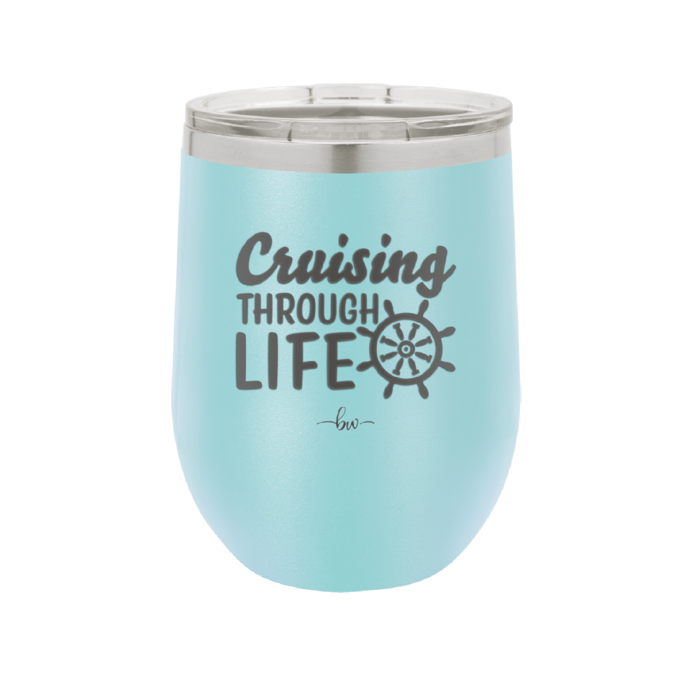 Cruising Through Life Cruise 2 - Laser Engraved Stainless Steel Drinkware - 1435 -
