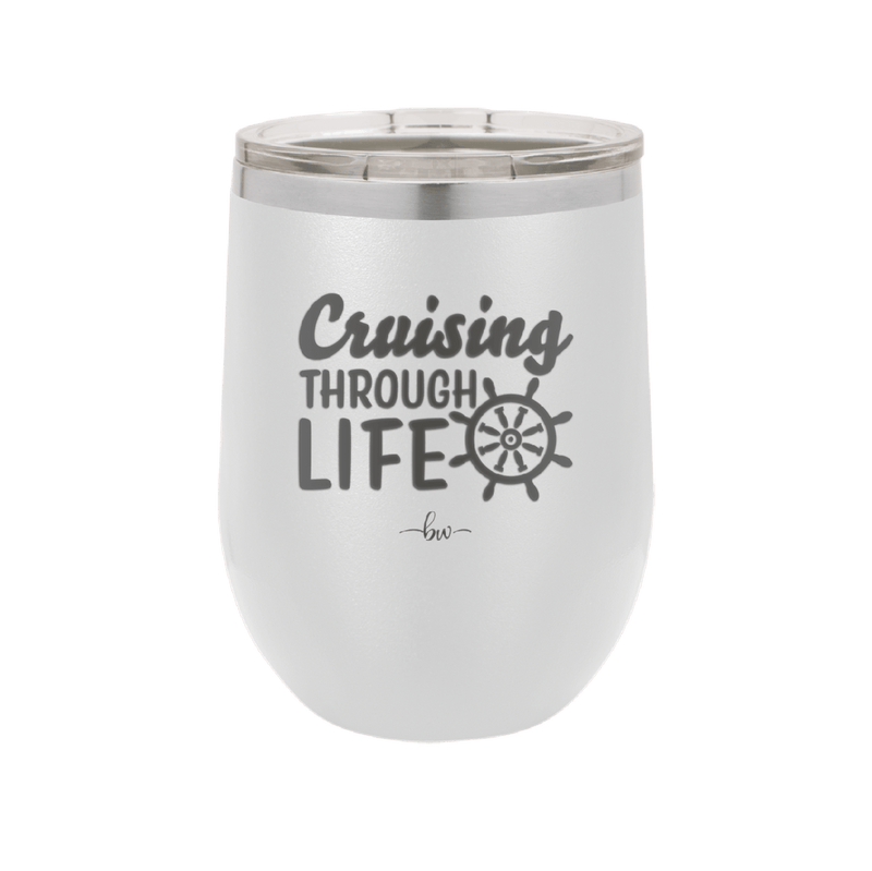 Cruising Through Life Cruise 2 - Laser Engraved Stainless Steel Drinkware - 1435 -