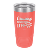 Cruising Through Life Cruise 2 - Laser Engraved Stainless Steel Drinkware - 1435 -
