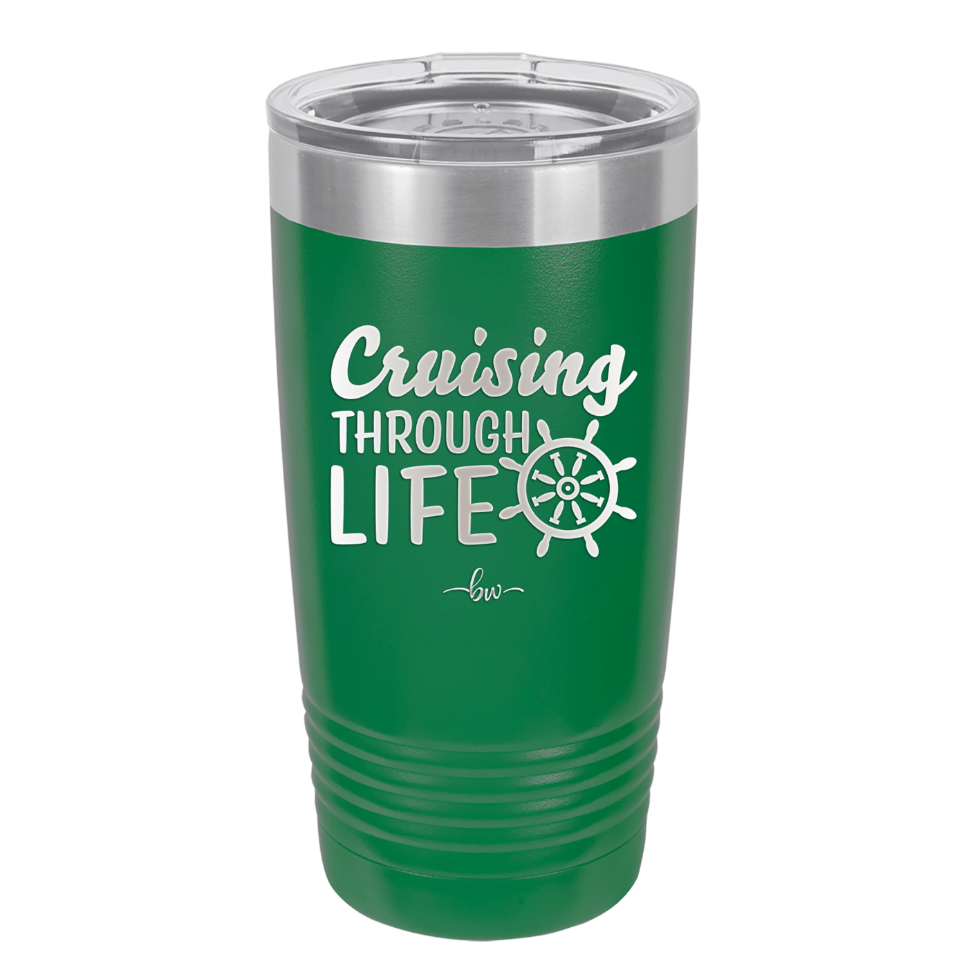 Cruising Through Life Cruise 2 - Laser Engraved Stainless Steel Drinkware - 1435 -