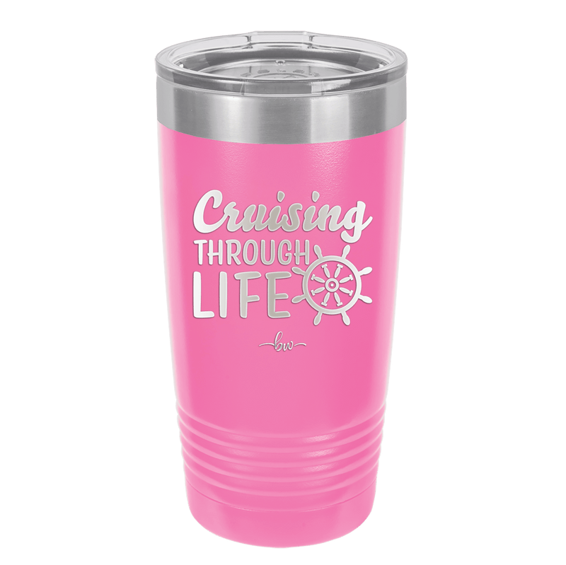Cruising Through Life Cruise 2 - Laser Engraved Stainless Steel Drinkware - 1435 -