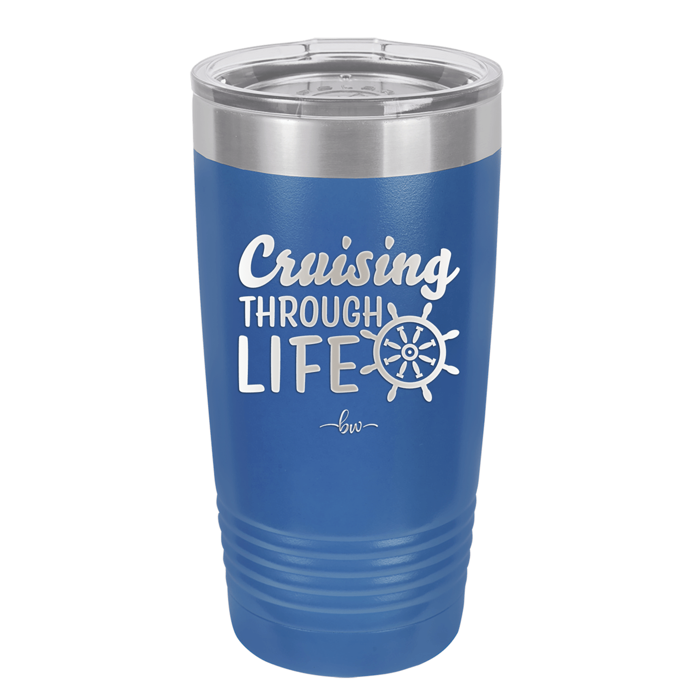 Cruising Through Life Cruise 2 - Laser Engraved Stainless Steel Drinkware - 1435 -