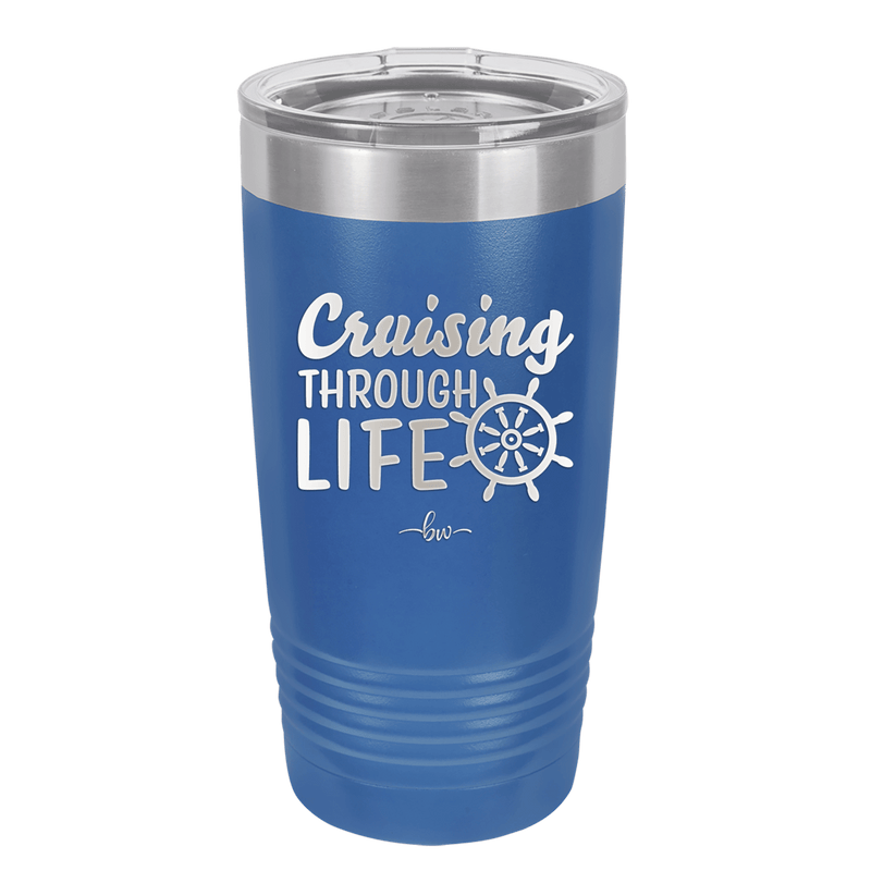 Cruising Through Life Cruise 2 - Laser Engraved Stainless Steel Drinkware - 1435 -